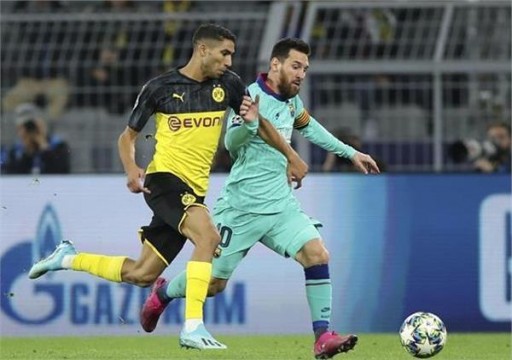 برشلونة يتعادل مع مضيفه دورتموند بـ"أبطال" أوروبا