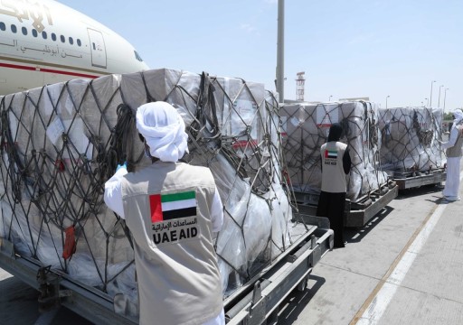 الإمارات ترسل 69 طائرة إغاثة للفلسطينيين في غزة خلال 20 يوماً