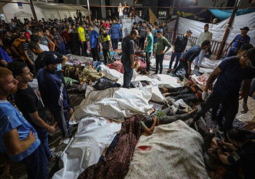 الإمارات وروسيا تدعوان مجلس الأمن لعقد جلسة طارئة بشأن مذبحة الاحتلال بغزة