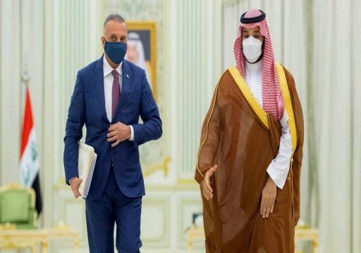 محمد بن سلمان يبحث مع رئيس الوزراء العراقي سبل دعم العلاقات