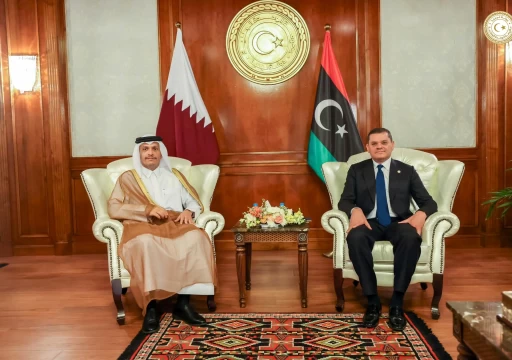 وزير خارجية قطر يبحث مع الدبيبة الدعم الدولي لانتخابات ليبيا