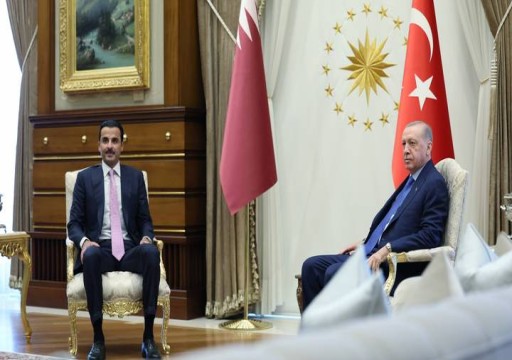 أردوغان خلال لقائه أمير قطر: "إسرائيل" لا تريد وقف الحرب ونسعى لإحلال السلام في المنطقة