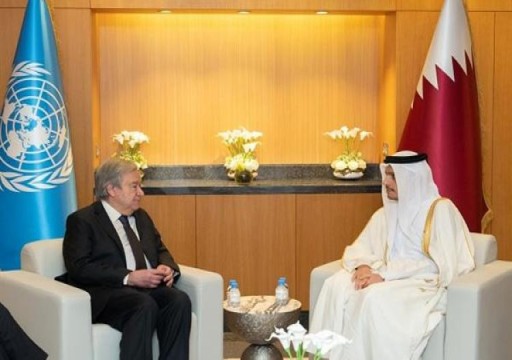 رئيس وزراء قطر وغوتيريش يحذران من "عواقب كارثية" لعملية رفح