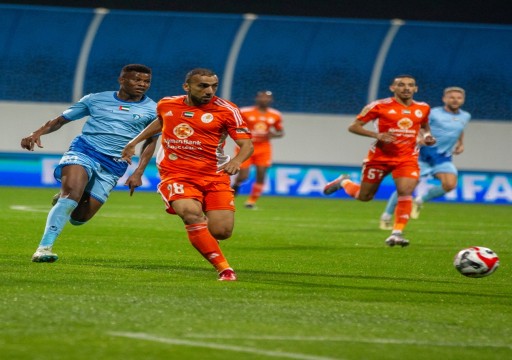 عجمان يتغلب على حتا ويصعد لدور الثمانية من بطولة كأس رئيس الدولة