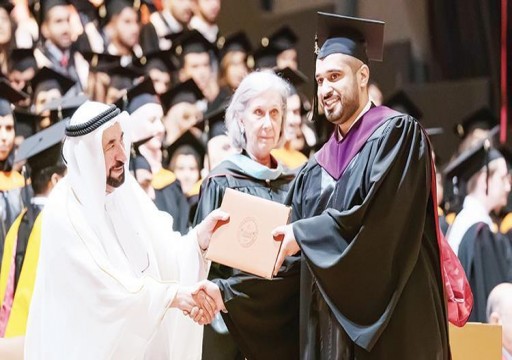 سلطان القاسمي: "أمريكية الشارقة"أصبحت مقصداً للطلبة المتميزين دراسياً بالمنطقة