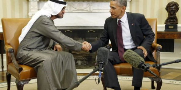 وول ستريت جورنال: أوباما يضغط على ولي عهد أبوظبي لدعم "اتفاق" إيران