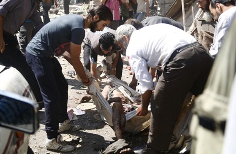 النظام السوري يلقي 400 برميل متفجر على داريّا خلال 50 يوما