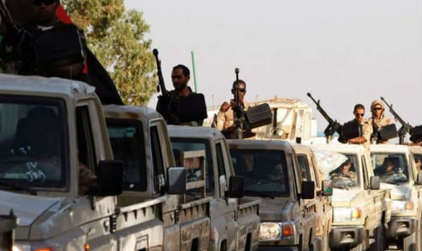 قوات فجر ليبيا تشن هجوما على تنظيم "داعش"                            