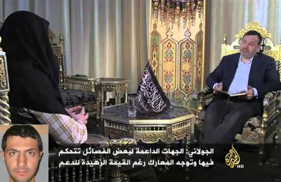 مقابلة زعيم "النصرة"  على "الجزيرة" تثير جدلاً واسعاً