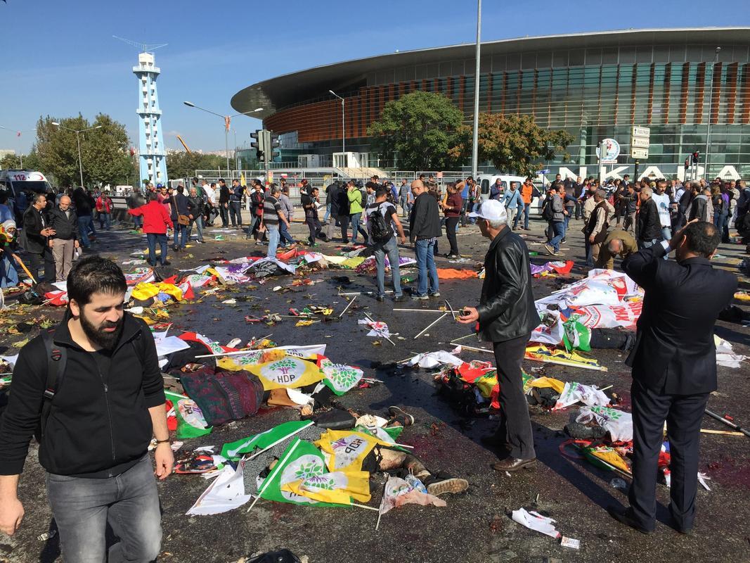 عشرات الضحايا والجرحى بانفجار في العاصمة التركية أنقرة