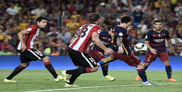برشلونة يفشل في التعويض أمام بلباو و يخسر كأس السوبر الإسباني