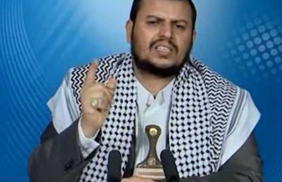 زعيم الحوثيين يتهم حزب الاصلاح بالتحالف مع "القاعدة"