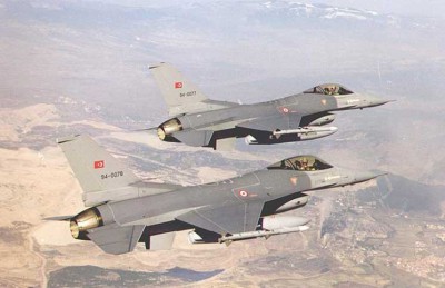 مقاتلات تركية تسقط طائرة حربية سورية فوق إدلب